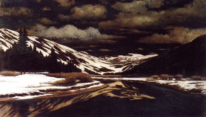 William Bradford Early Winter in the Sierra Nevada